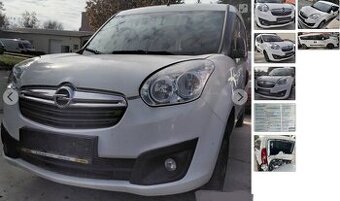 OPEL COMBO 1.6 CDTI 2017 predám NARAZNIK, KAPOTA,  NÁRAZNÍK