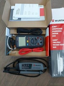 Wurth Profesionálny multimeter MTX 203 a Dvojkolikovy tester