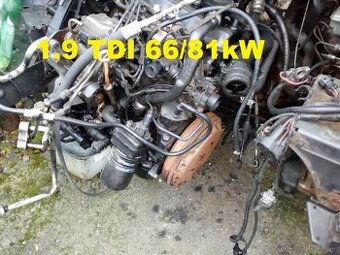 Motor 1.9tdi 66/81kW 1995-2000