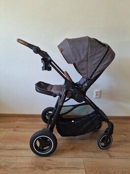 Športový kočík Kinderkraft All Road Ash Grey