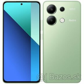 Xiaomi Redmi Note 13 6 GB/128 GB zelený  NOVY ZABALENY TELEK