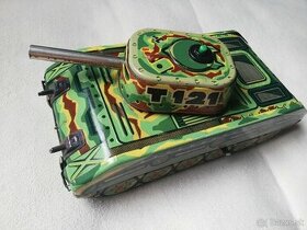 Tank - retro plechová hračka 24cm