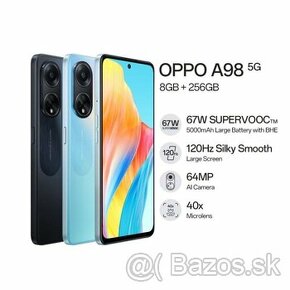 OPPO A98 5G 8/256GB,DREAMY BLUE, AKO NOVY