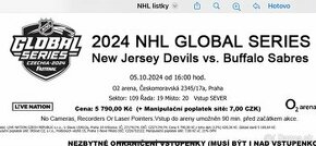 Lístky na NHL v Prahe 05.10.2024