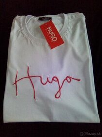 Tričko,Tshirt biele Hugo boss v.XXL