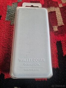 Cover knižkové biely Samsung a20e