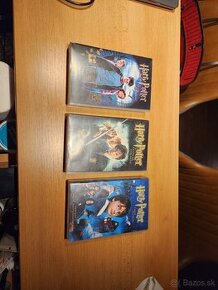 Harry Potter VHS filmy kazety 1-3