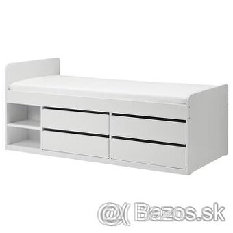 P: posteľ IKEA SLÄKT