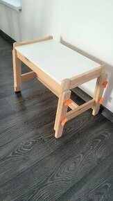 Detský Stôl a lavica FLISAT IKEA (+2 škatule TROFAST) - 1