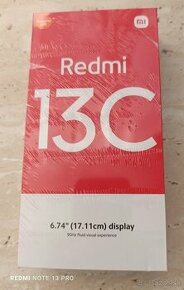 Predám nový, nerozbalený mobilný telefón Xiaomi redmi 13C