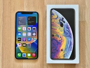 iPhone XS 64GB, NOVÁ BATERKA, TOP STAV