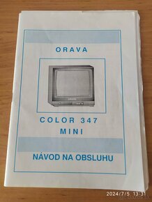 PREDÁM  ORIGINAL DOKLADY OD TV - OTF COLOR 347.