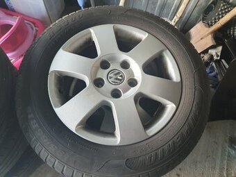 Alu disky 5x112 R15 + 195/65 R15 letné pneumatiky