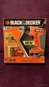 Predám aku vŕtačku/šraubovák Black&Decker