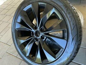 CASSIOPEIA  SCHWARZ MATT  Orig.skoda Superb 3V 5x112  8j x18 - 1