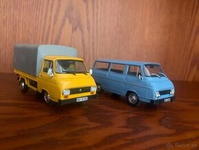 2x Škoda 1203 + set Taz 1500 1:43