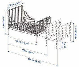 Predam detske rastuce postele IKEA ... ⬇️ ⬇️ ⬇️