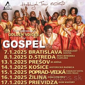 The GOLDEN VOICES OF GOSPEL /USA/, HALLELUJAH TOUR 2025