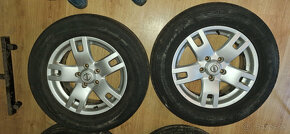 Predam 16" hlinikove disky kolesa na nissan x-trail T31 - 1