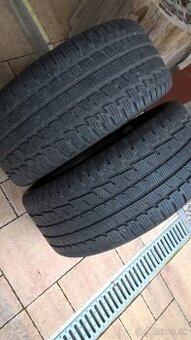 2 ks ZIMNÉ 245/40 R17 95V XL KUMHO cca 7 mm - LEN 39,99€/kus