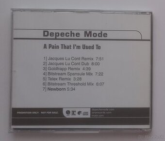 Depeche Mode US CD Promo A Pain That I'm Used To