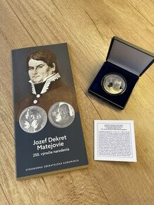 10 eur Jozef Dekret Matejovie  – 250. výročie narodenia