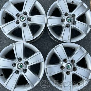 alu disky skoda octavia 2 5x112 r15 - 1