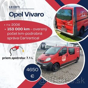 Opel Vivaro 1.9 CdTi