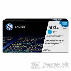 Toner HP 503A (Q7581A), cyan (azúrový) Toner HP 503A (Q7581A