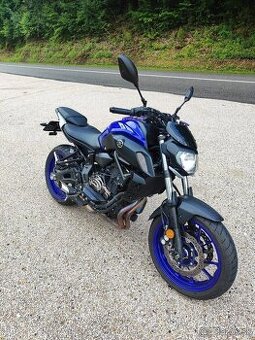 YAMAHA MT 07 ABS, 2020, 8 500 km, 1. majiteľ