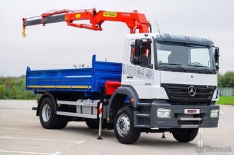 MERCEDES AXOR 1828 TROJSTRANNÝ SKLÁPAČ + HYDR. RUKA // EURO4