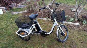 Elektrobicykel trojkolka Spirit Shopping