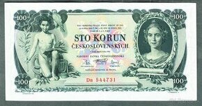 Staré bankovky - 100 kčs 1931 velmi pěkný stav