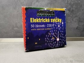 Vianočné svetielka 230V 50 ks, 30 W