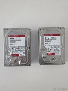 WD RED PRO 6TB a 8TB