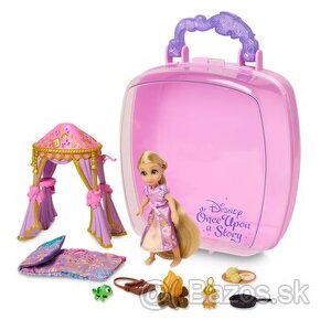 Rapunzel Na Vlásku kufrík original Disney Locika bábika set