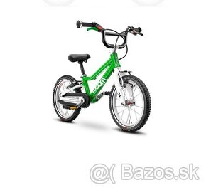 Detsky Bicykel Woom 2 14", green