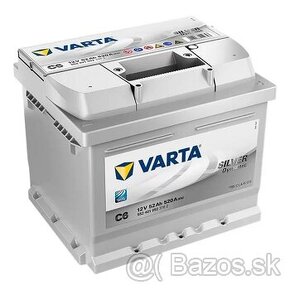 [NOVÁ] 52Ah AutoBatéria VARTA Silver Dynamic C6 520A EN