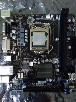 Doska GIGABYTE h81m s2v s procesorm i3 4160