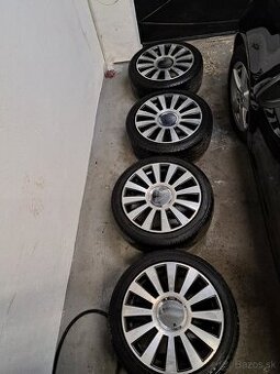 Predám sadu kolies alu diskov 5x112 5x100 r17