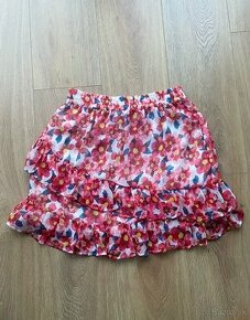 Letná kvetovaná sukňa - 1
