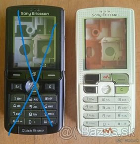 SONY ERICSSON K750i / W800i - NOVÝ ORIGINAL KRYT