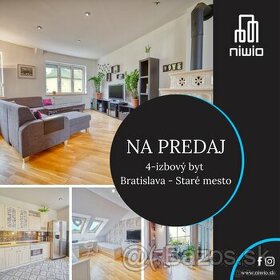 NA PREDAJ - 4izbový byt Bratislava-Staré mesto - 1