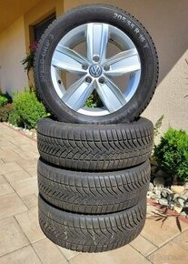 5x112R16 Volkswagen + 205/55R16 zimné - 1