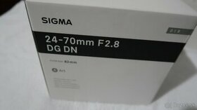 Sigma 24-70 f2,8 DG DN art sony