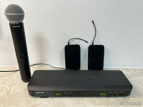 SHURE BLX88 S8 bezdrôtový mikrofón SM58+bodypacky - 1