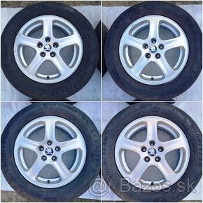 5x100 195 65 R15 Audi Volkswagen Škoda aj Vymením za 5×112 - 1