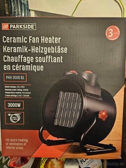 PARKSIDE® Keramický vykurovací ventilátor PKH 3000 B1