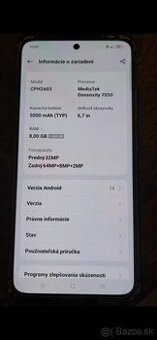 Oppo Reno11f..256giga. Rám 8giga