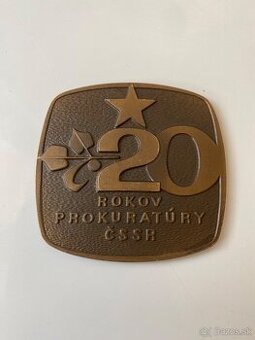 20 rokov prokuratúry CSSR